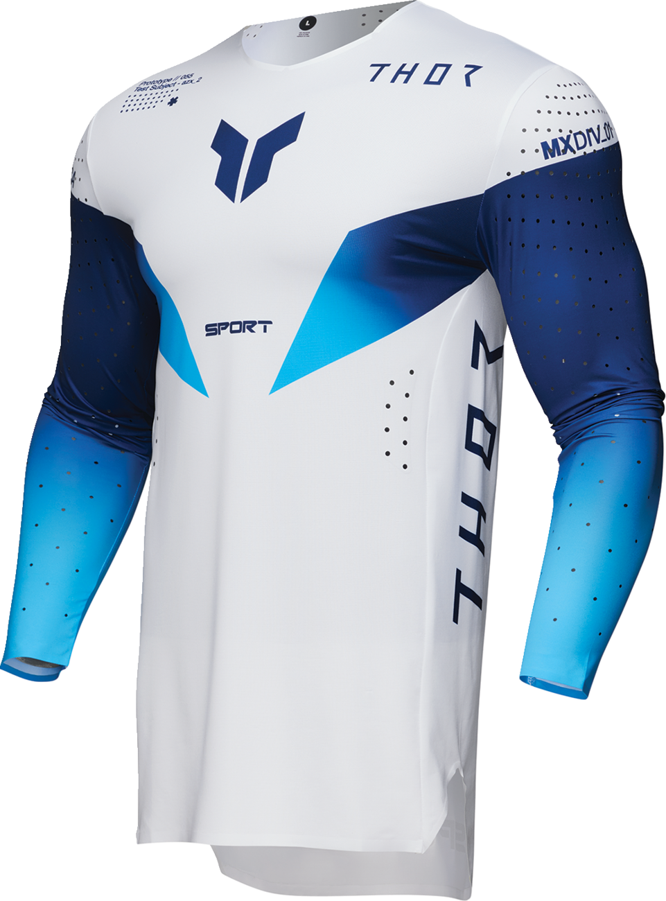 Thor SPORTMODE Strike Jersey — Navy/Blue/White