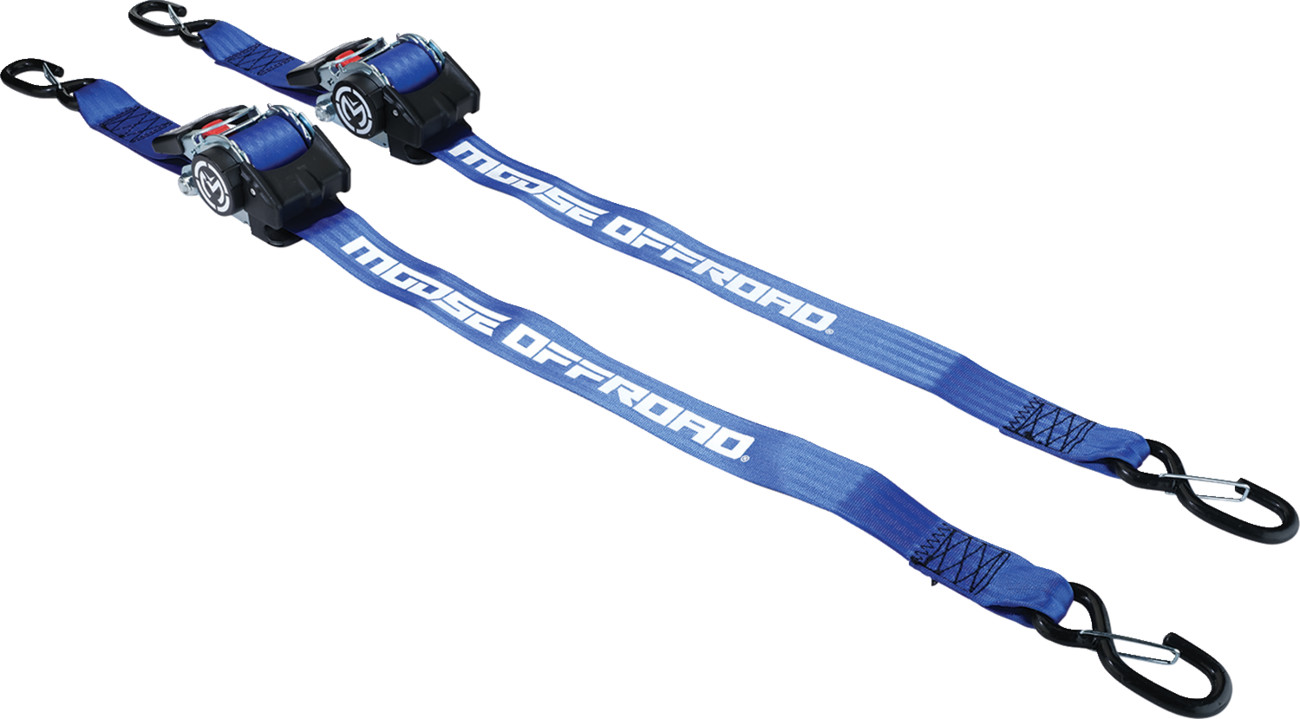 Moose Racing Retractable Ratcheting Straps