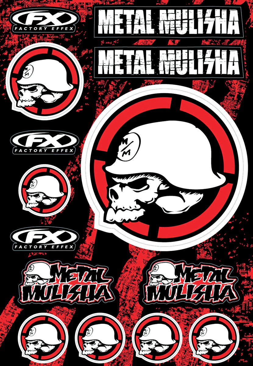 FACTORY EFFEX Decal Sheet