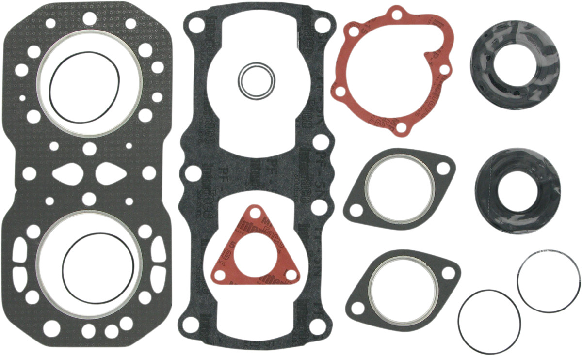Vertex Complete Engine Gasket Kit with Oil Seals Snowmobile 1996-1997 Polaris Indy 500, 1996-1997 Polaris Indy 500 Classic, 1996-1997 Polaris WideTrak LX 500