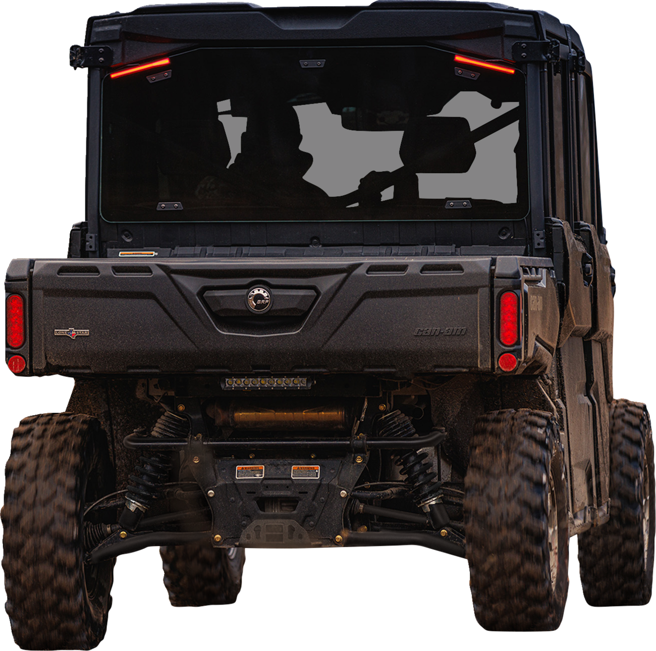 Ravek Running/Brake Light - Red - Defender Can-Am