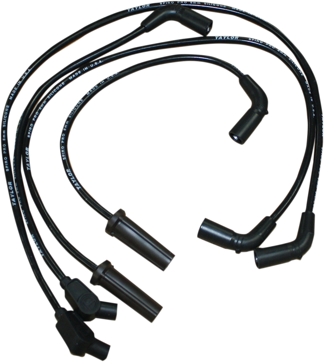 Sumax Spark Plug Wire - 8 mm - Black - FL Harley Davidson