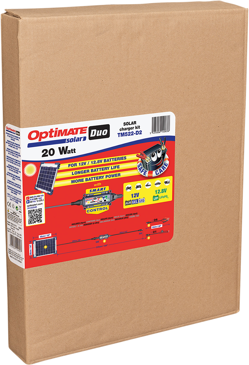 Optimate™ Solar Battery Charger/Maintainer