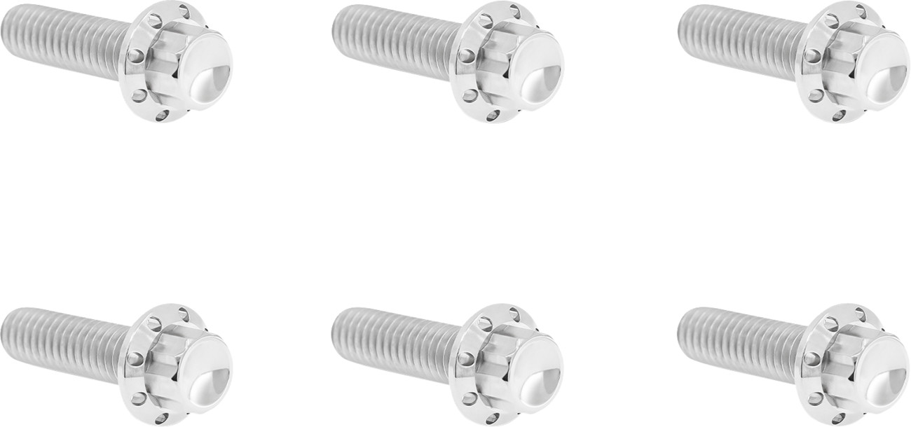Arlen Ness 12-Point Titanium Transmission Top Cover Bolt Kit For Harley 2007-2026