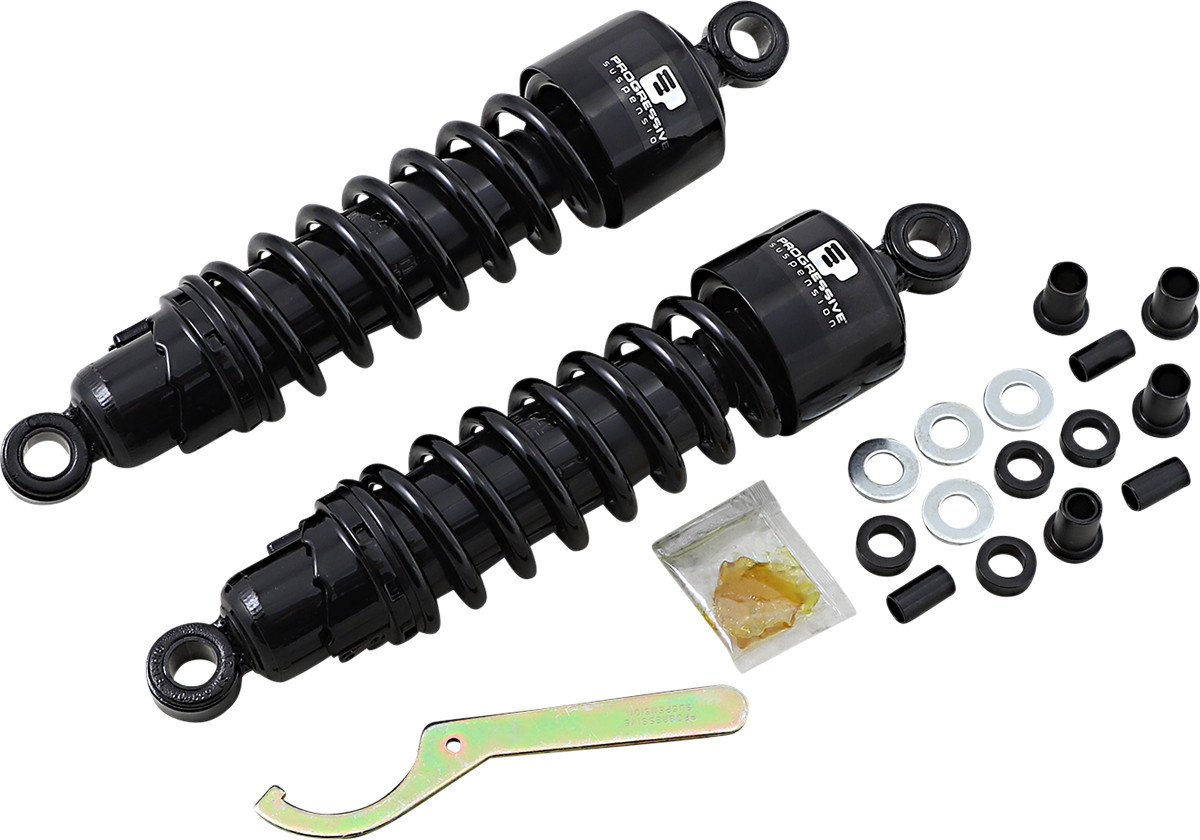 PROGRESSIVE SUSPENSION 412 Series Shocks — Black