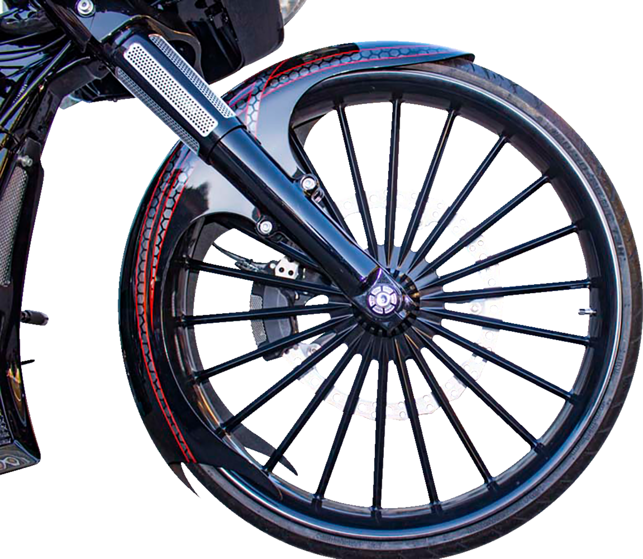 PAUL YAFFE BAGGER NATION Steel Talon Front Fender