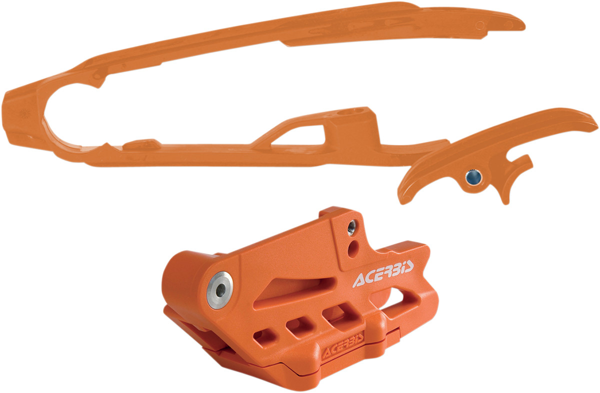 Acerbis Chain Guide and Slider Kit - KTM - Orange