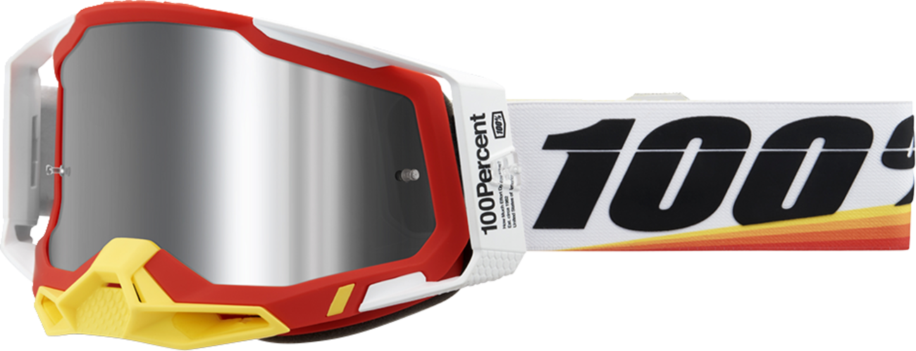 100% Racecraft 2 Goggle — Mirrored Lens