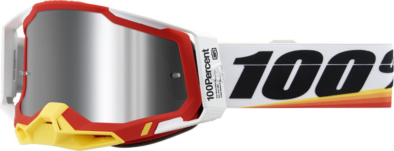 100% Racecraft 2 Goggle — Mirrored Lens