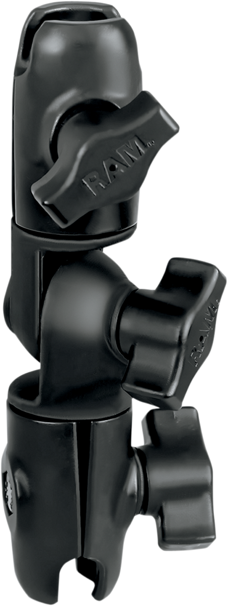 RAM MOUNTS Double Socket Arm with Swivel