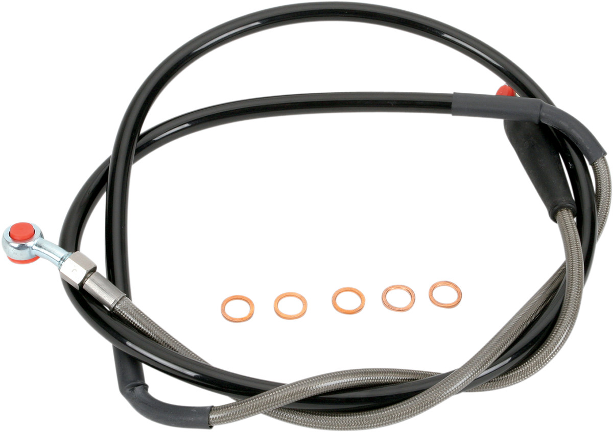 Moose Racing Stainless Steel Braided Brake Line