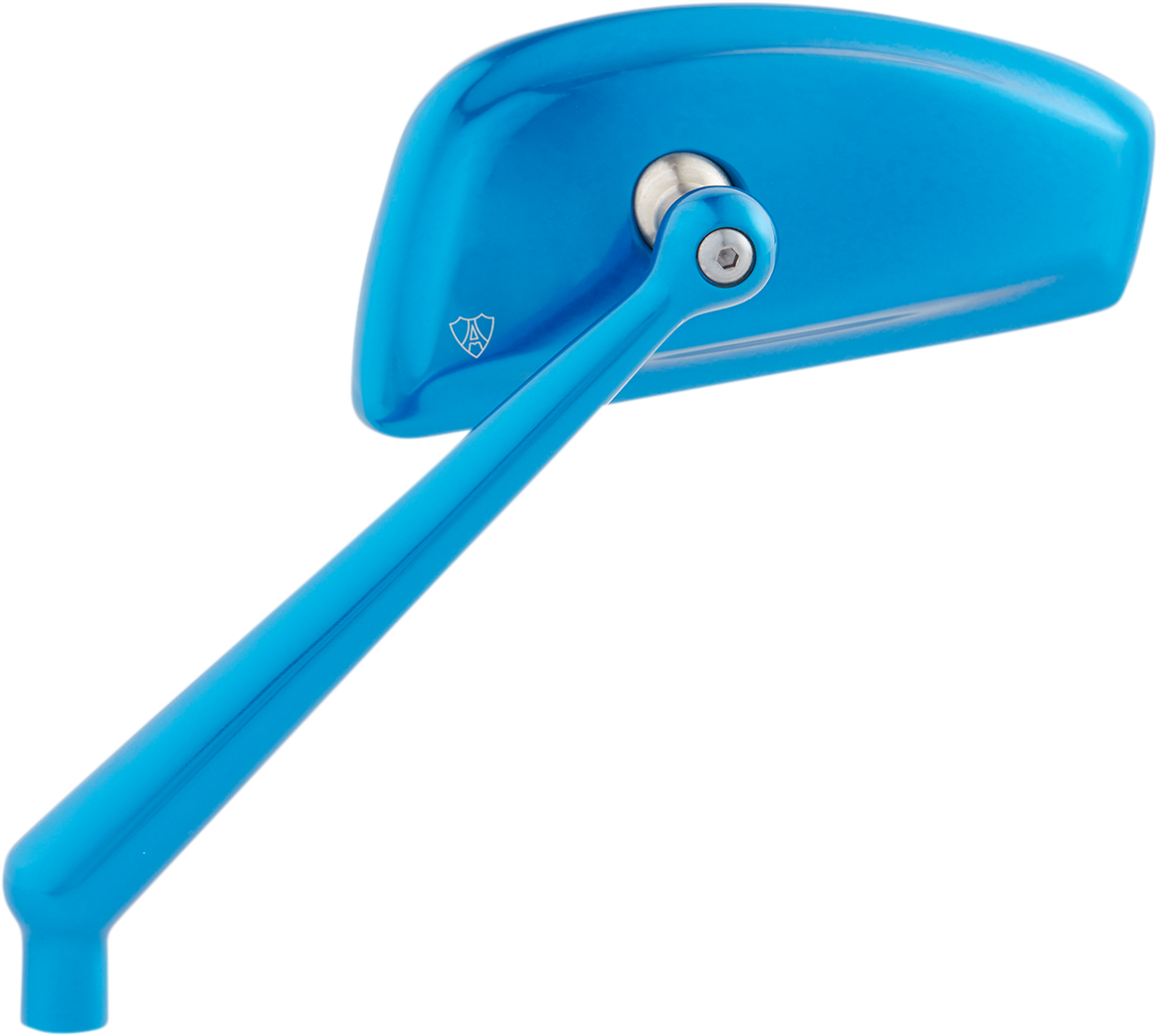 Arlen ness Mirror - Tearchop - Side View - Teardrop - Blue - Left