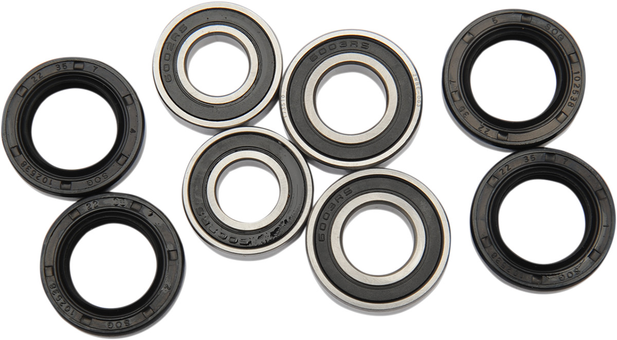 Pivot Works Wheel Bearing and Seal Kit Kawasaki KFX50/KFX90 / Polaris Outlaw 110 EFI/Outlaw 50/Outlaw 90/Predator 50 / Can-Am DS 50/DS 70/DS 90/DS 90 2-Stroke / Arctic Cat 50 2x4 1998-2022 0215-0771