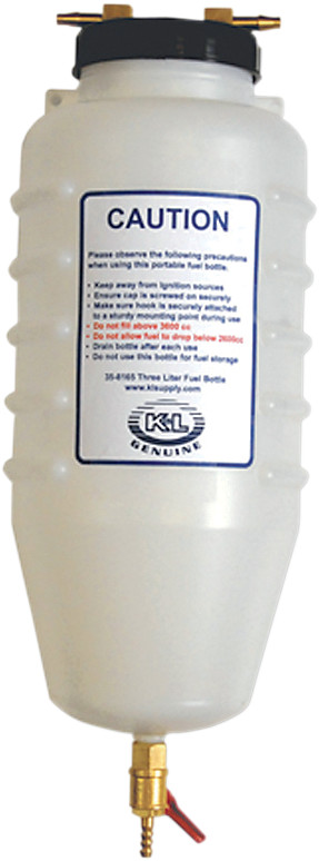 K&L SUPPLY Fuel Injected Rated Fuel Bottle