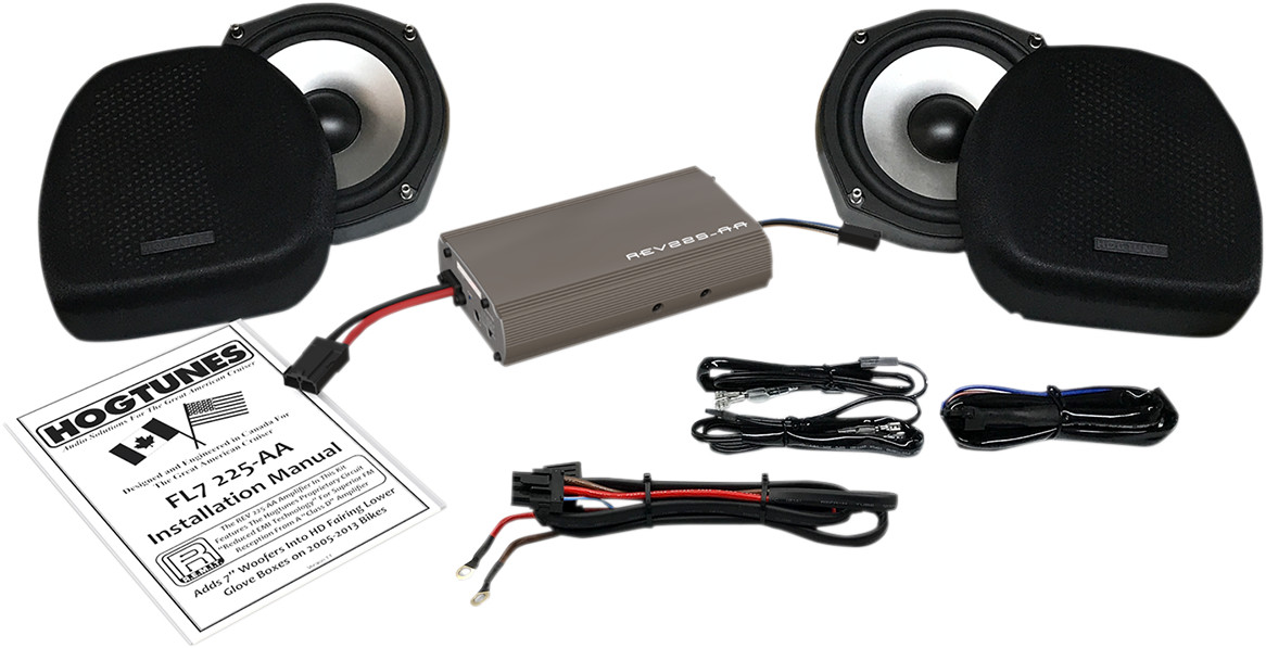 7.0” Fairing Lower Woofer Kit with 225w Amplifier