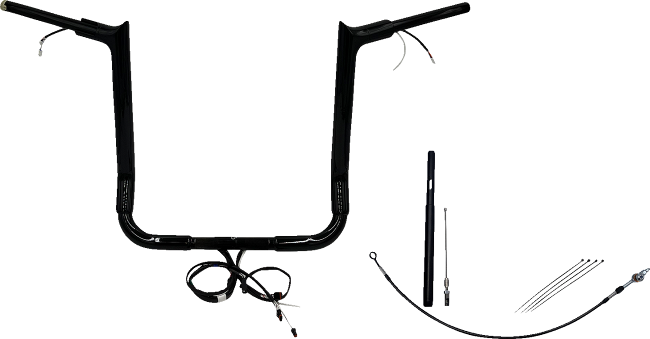 EZ Install Wired 1-1/2" Pointed Top Handlebar Kit