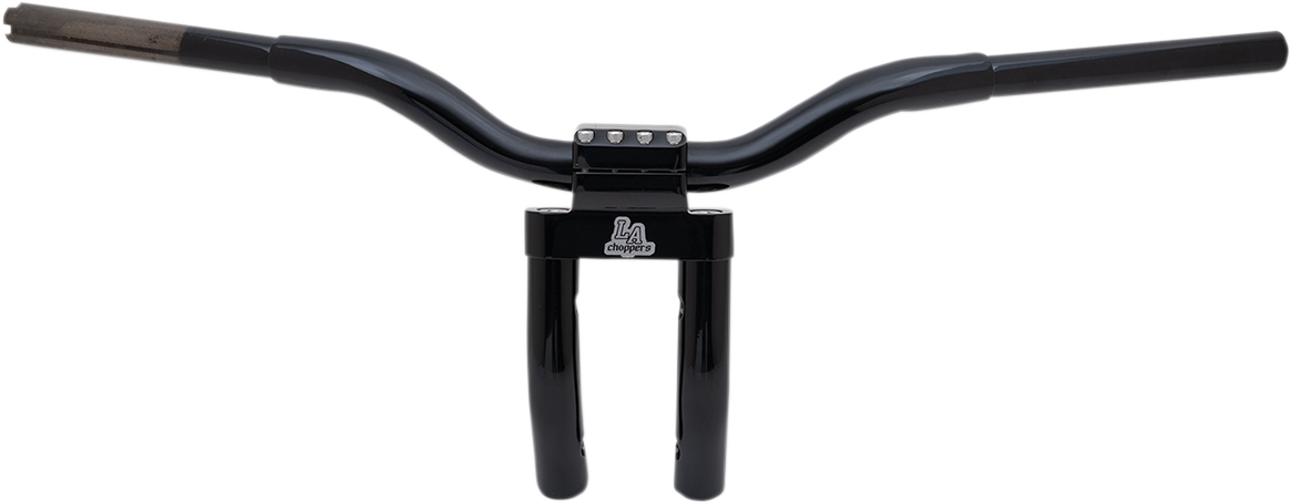 La choppers Kage Fighter-T Pullback Handlebar - Pullback - 9" - Black