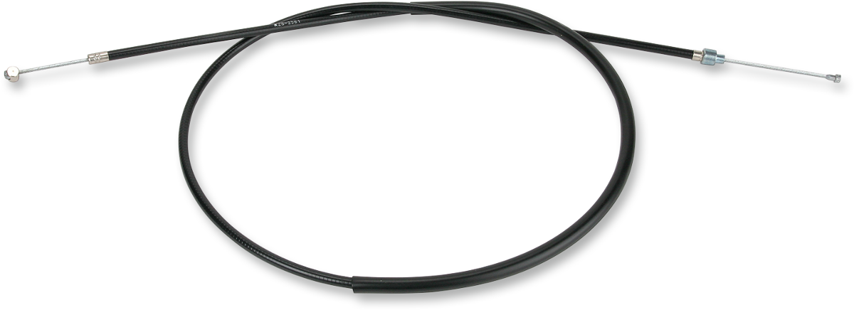 Parts unlimited Black Vinyl Clutch Cable - Yamaha