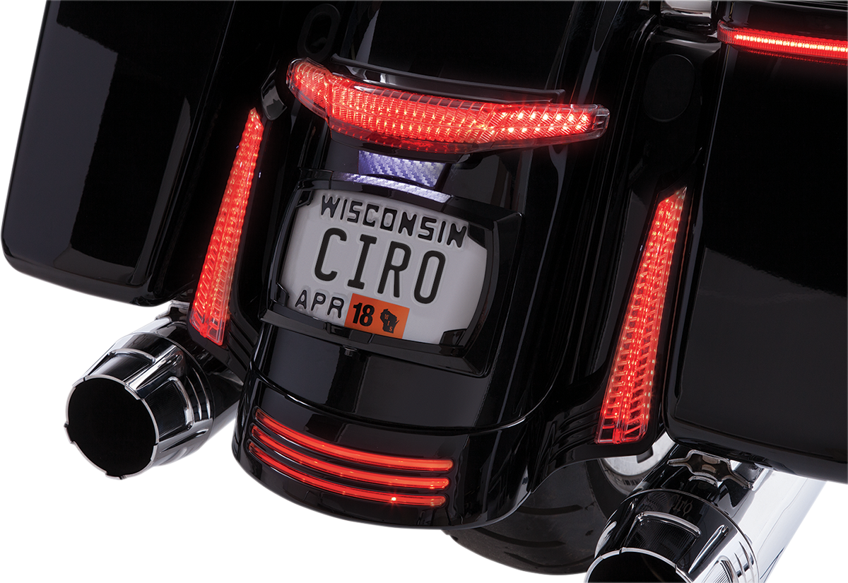How To Look Up License Plate Number >> Ciro Latitude Black LED Tailight License Plate Holder for ... How To Look Up License Plate Number >> Ciro Latitude Black LED Tailight License Plate Holder for ...