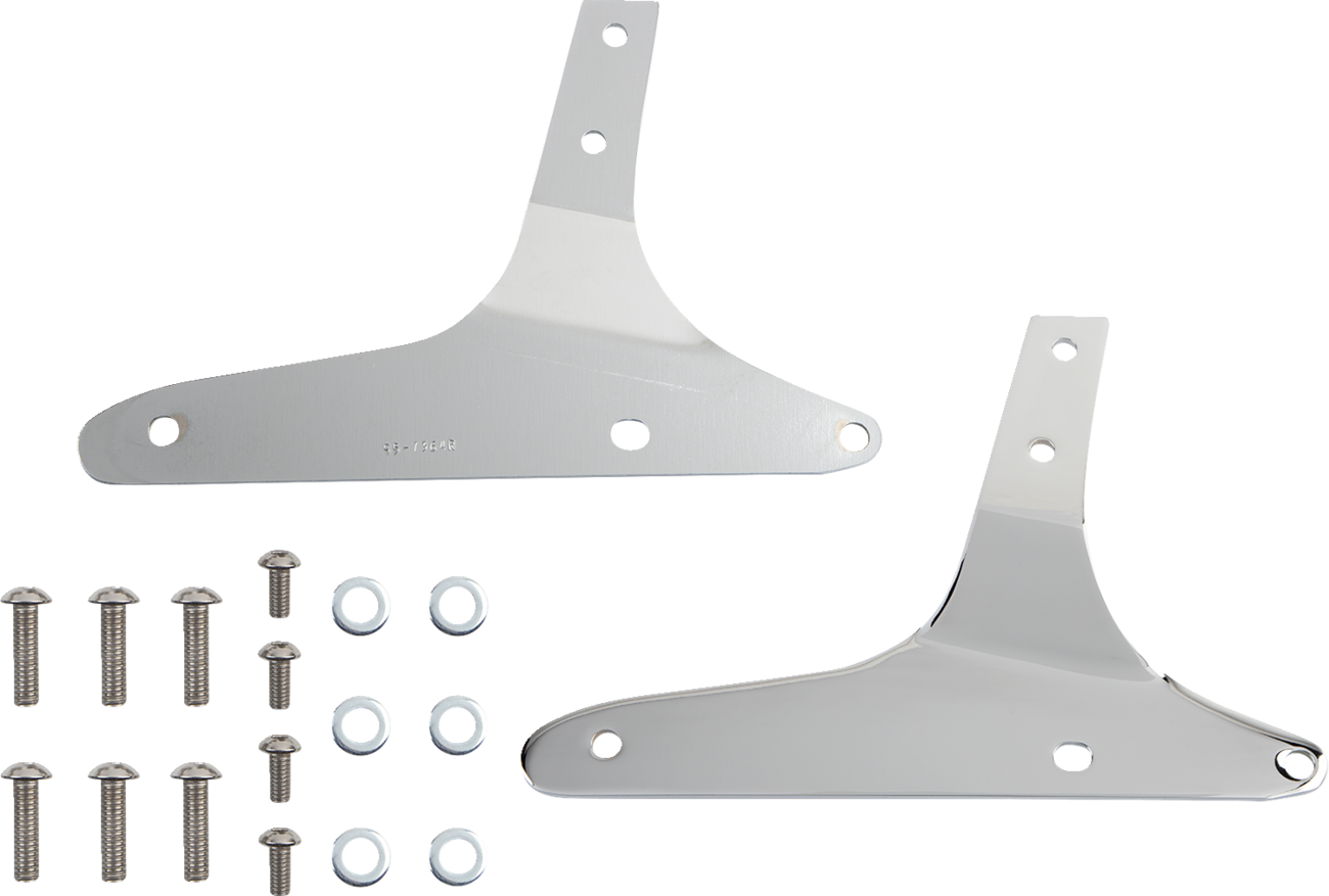 Cobra Standard Square Sissy Bar with Pad For Harley Softail 2000-2017