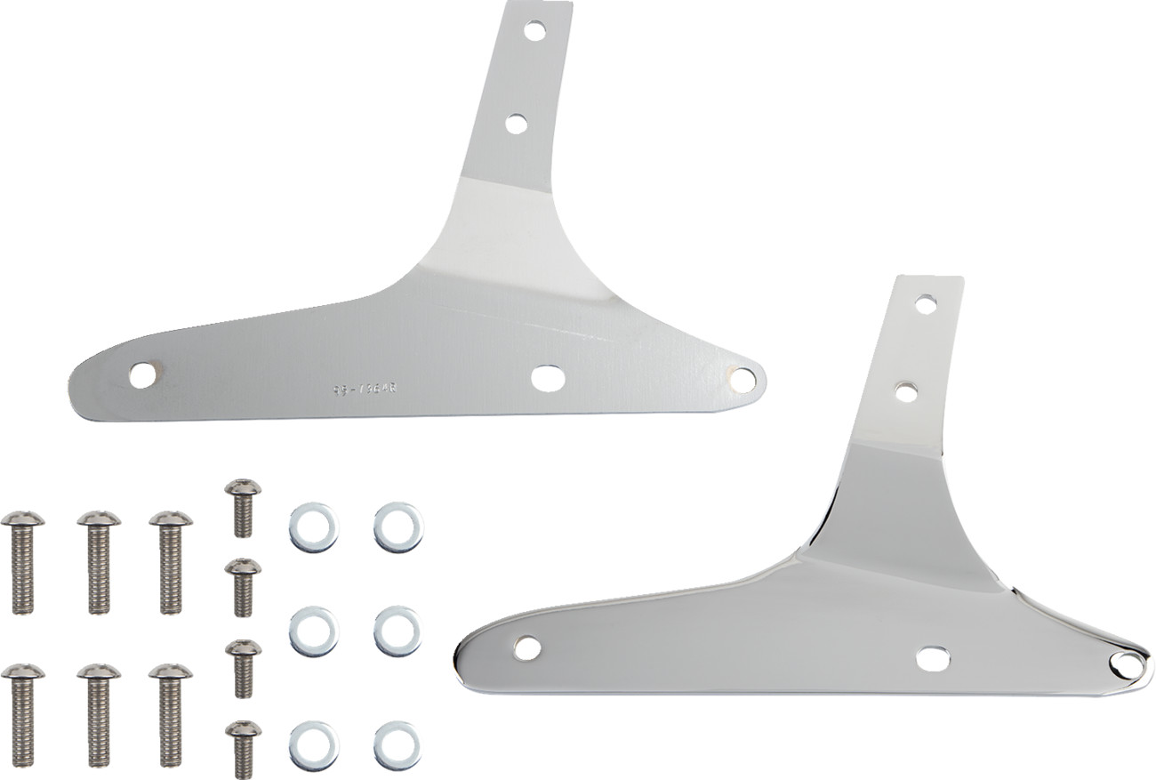 Cobra Standard Square Sissy Bar with Pad For Harley Softail 2000-2017