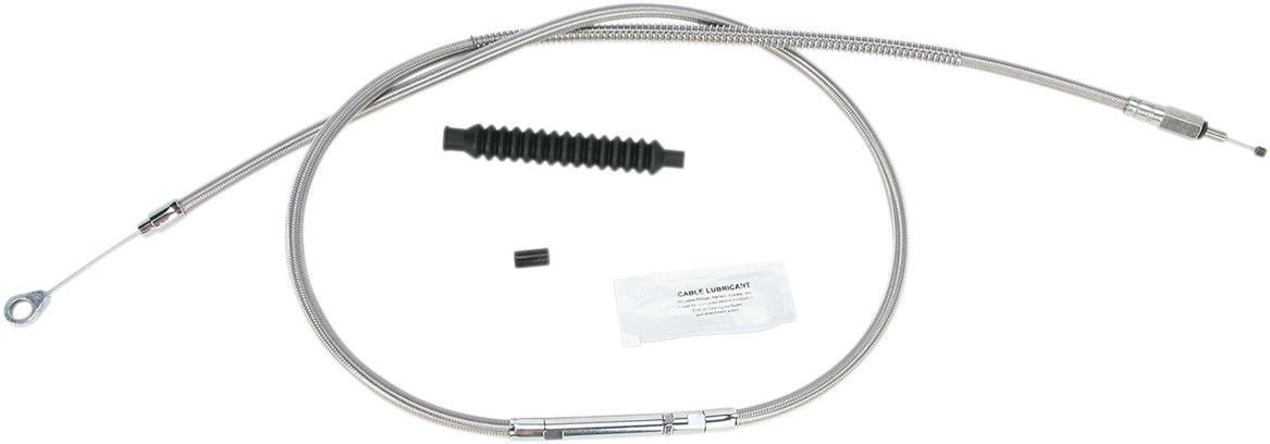 BARNETT High-Efficiency Stainless Steel Clutch Cable for Harley-Davidson