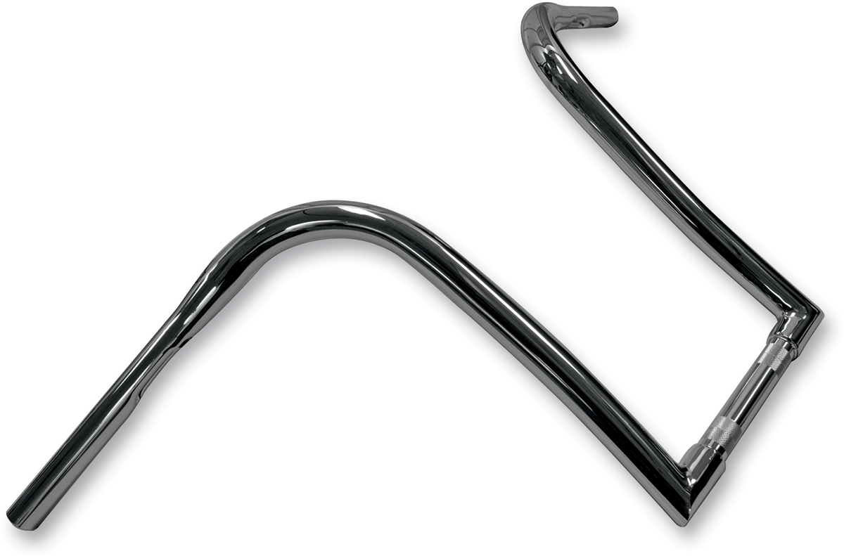 La choppers Nice Curves Ape Hanger Handlebar - 1-1/4" Diameter - 14" Rise - Chrome