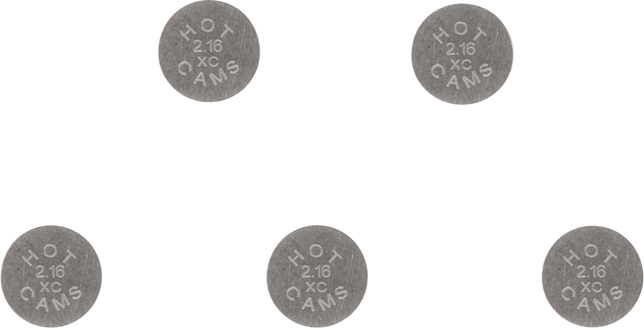 Hot cams Valve Shim - 8.90 x 2.16 - 5 pack