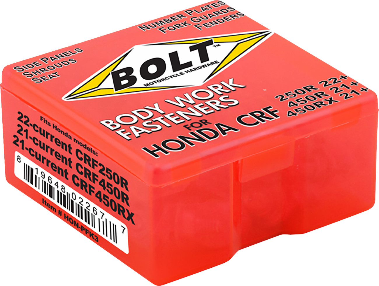 BOLT Full Body Work Fastener Kit