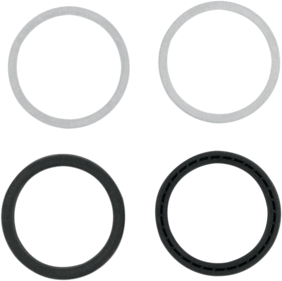 Leakproof seals Fork Seals - 34 mm ID x 46 mm OD x 10.5 mm T - Pro-Moly Yamaha/Suzuki/Kawasaki