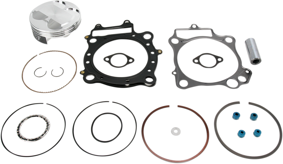 Wiseco High-Performance Piston Kit with Gaskets for 4-Stroke 2006-2014 Honda TRX450ER Electric Start / 2006-2009 Honda TRX450R