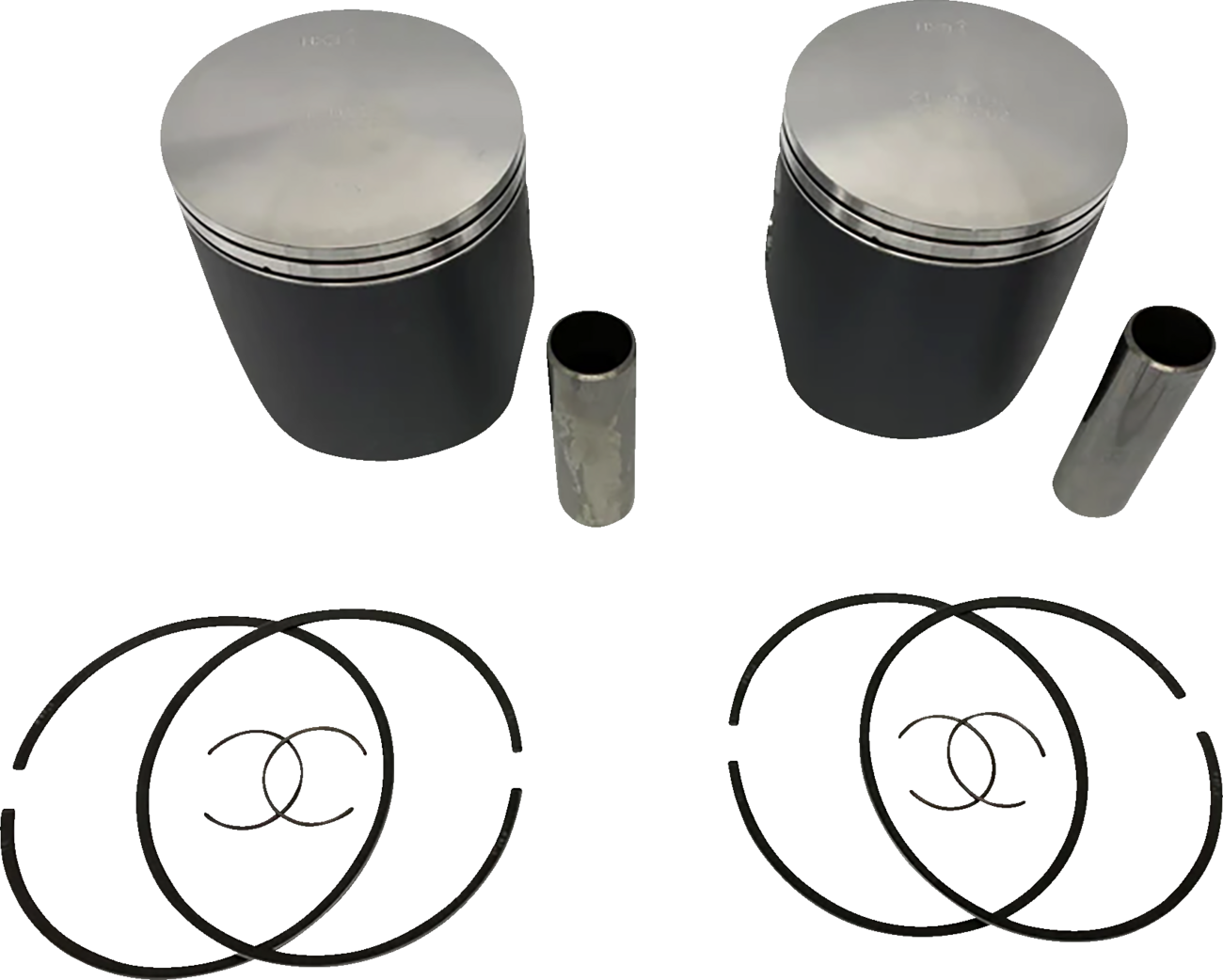 WOSSNER Piston Kit Anodized 2 Stroke