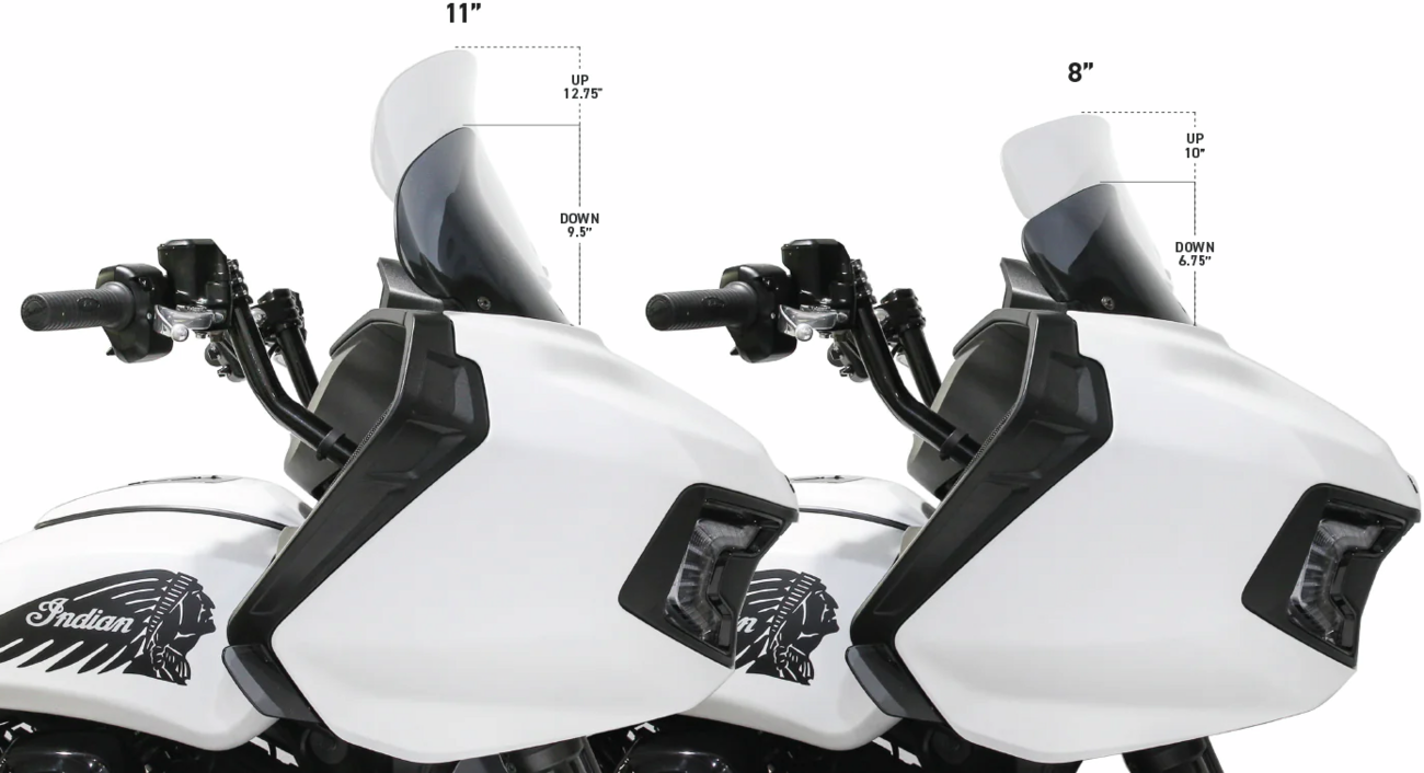 KLOCK WERKS Flare™ Indian Windshield