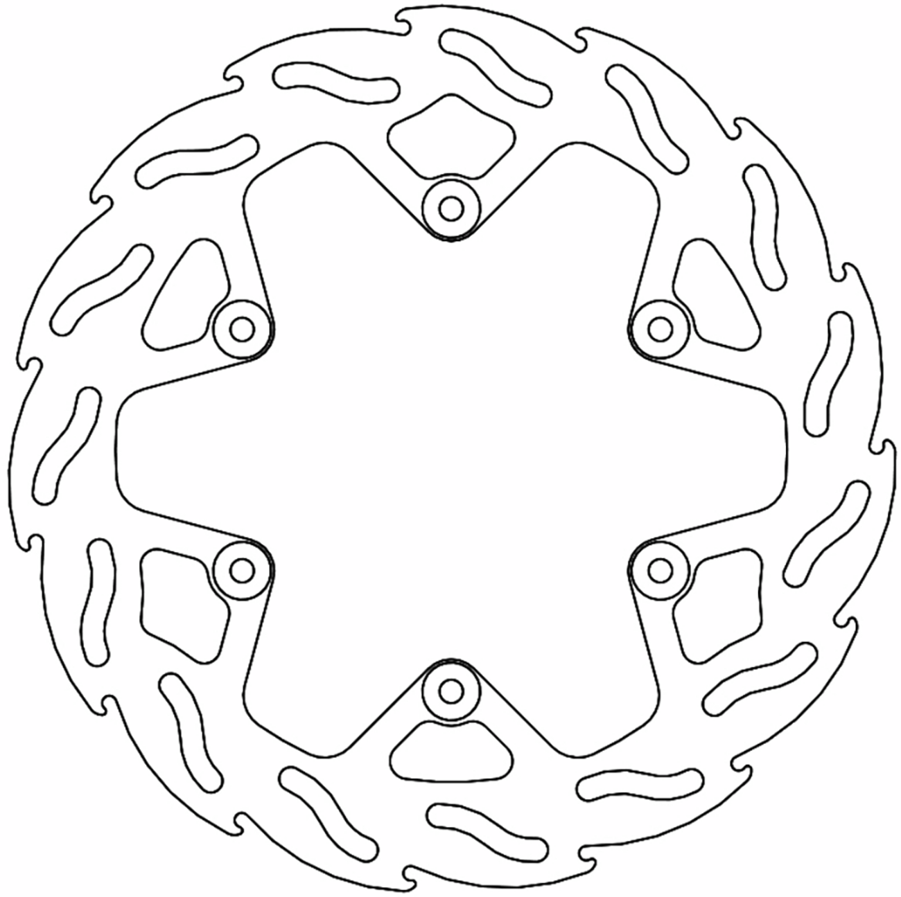 MOTO-MASTER Brake Rotors