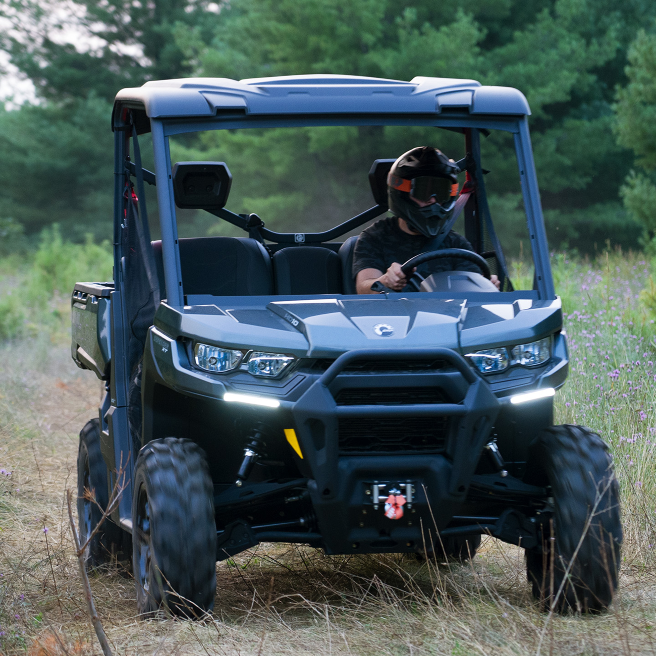 Ravek Auto-Cancel Turn Signal Kit w/White Running Lights Can-Am Defender 2020-2025