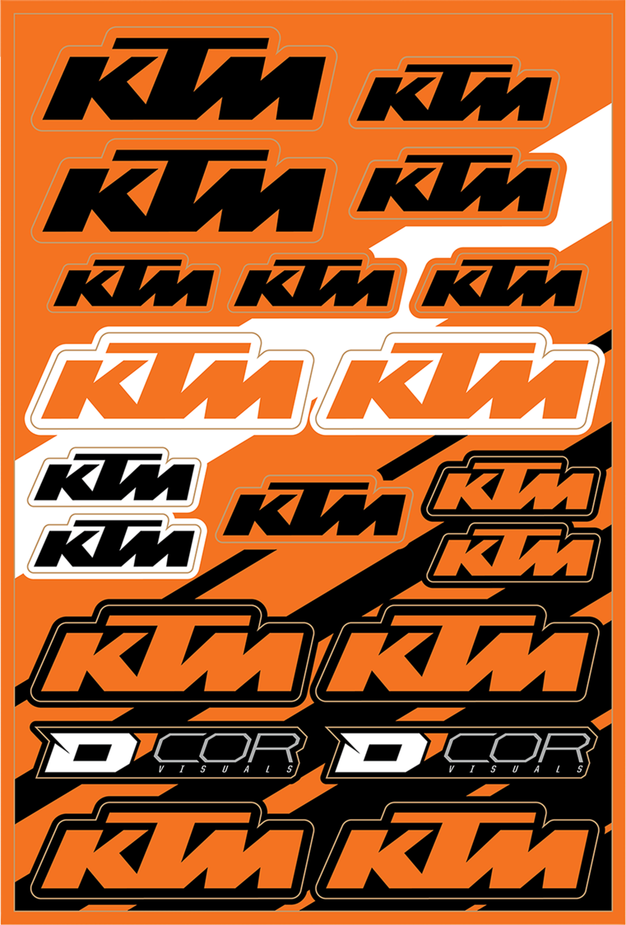 D'COR VISUALS Decal Sheet
