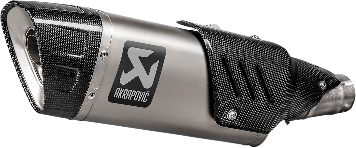 AKRAPOVIC Titanium Slip-On Line Muffler