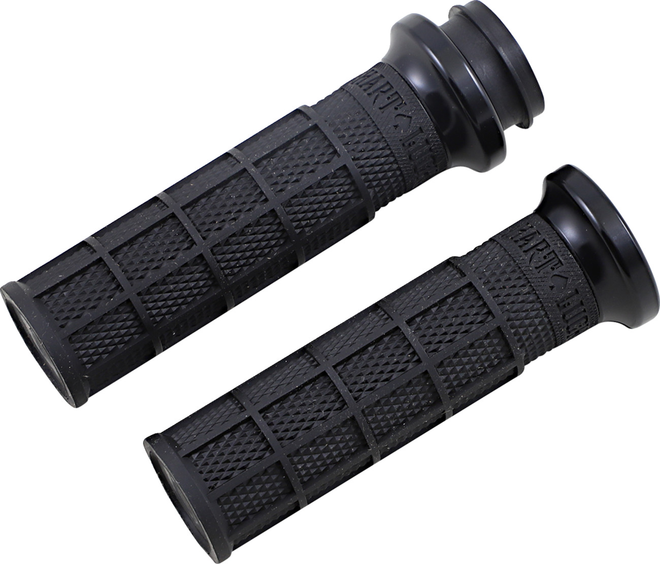 ODI Hart Luck Lock On Grips For Harley With Dual Cable Throttle
