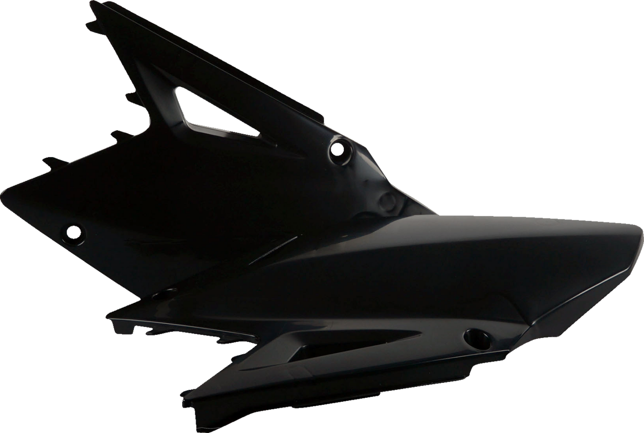 Polisport Side Panels - OEM Black - RMZ 450 2008-2017 Suzuki RMZ450