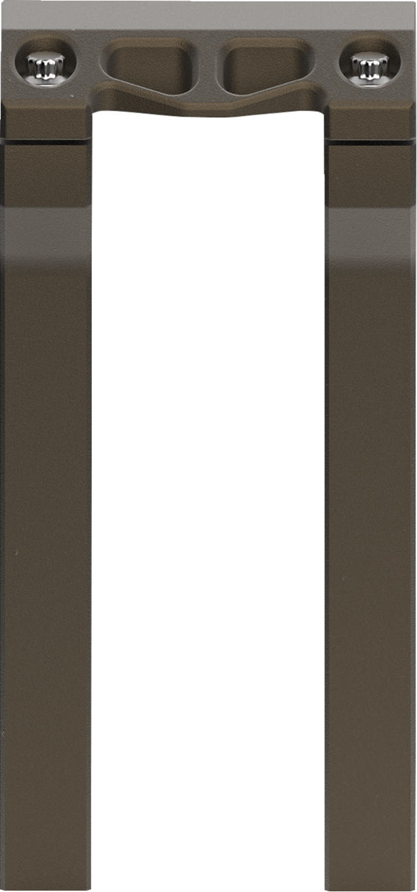 La choppers Performance Risers - Straight - 8" x 1-1/4" - Bronze