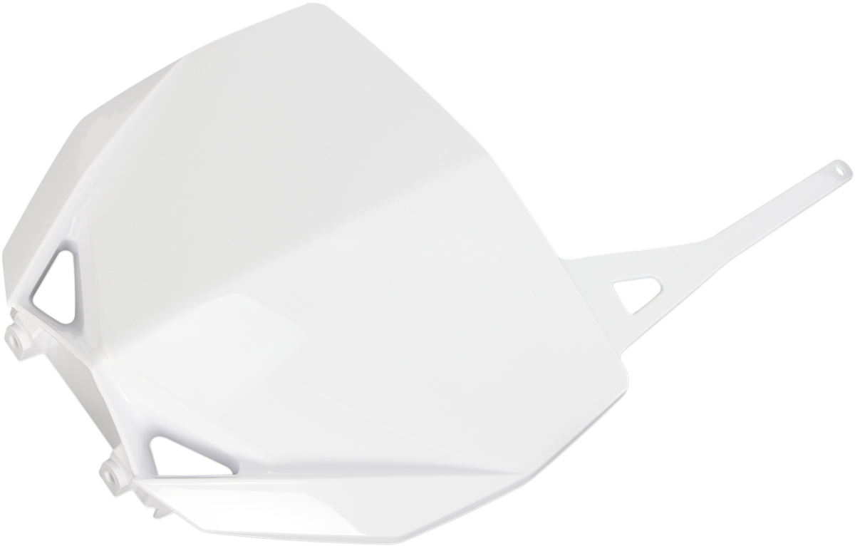 Acerbis Front Number Plate - White 2015-2024 Yamaha YZ85