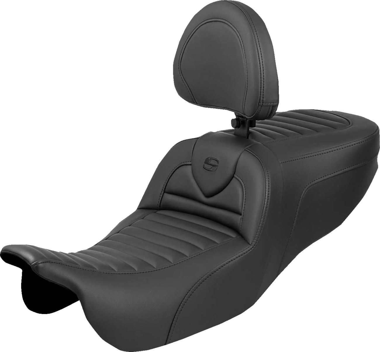 Saddlemen Roadsofa™ Seat - with Backrest - Tuck-n-Roll - FLRT/FLTRT '15-'25 2015-2025 Harley Davidson FLRT Freewheeler / 2023-2025 Harley Davidson FLTRT Road Glide 3