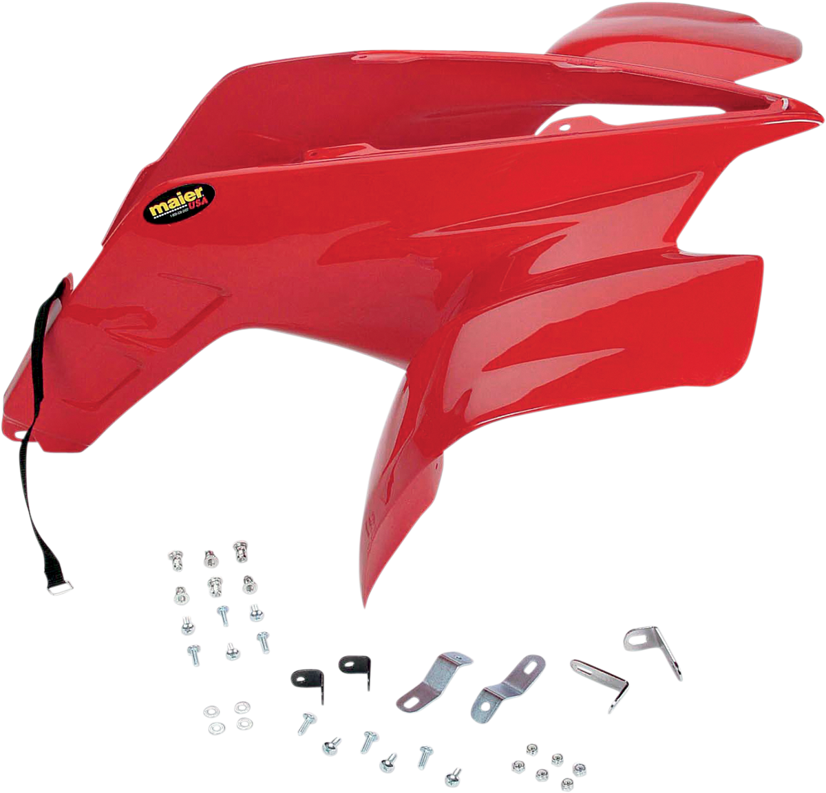 Maier Front Fender - Red - TRX250R 1986-1989 Honda TRX250R