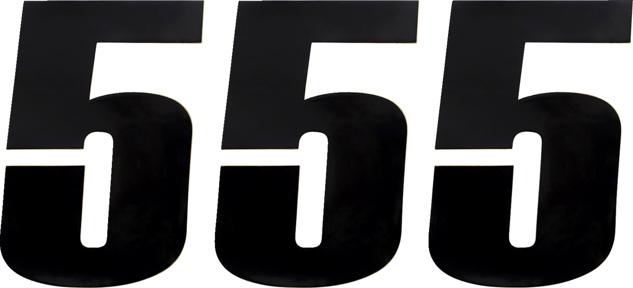 Vinyl Race Numbers