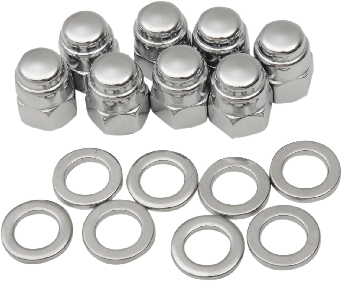 COLONY Chrome Cap Nut Kit
