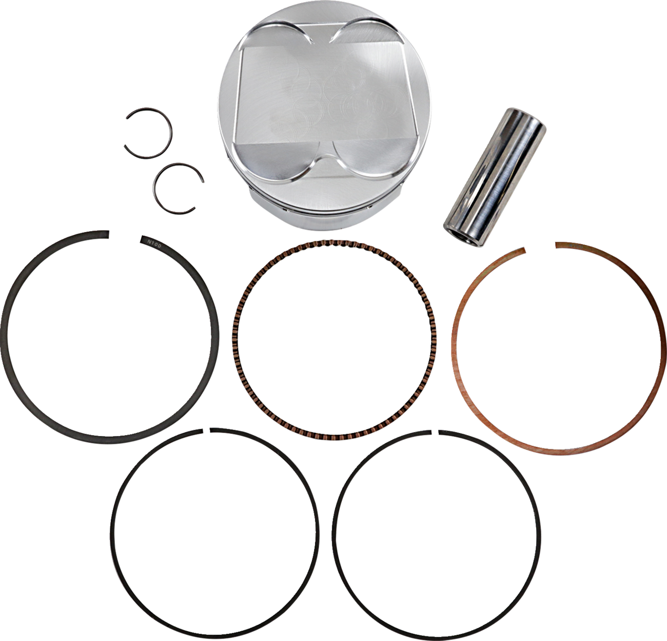 Je pistons Piston Kit - 90.00 mm - 12.0:1 CR - Kawasaki | Suzuki