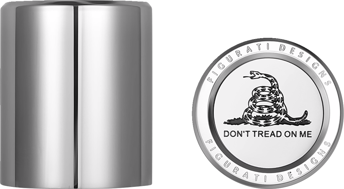 Figurati designs Docking Covers - Don't Tread On Me - Short - Silver