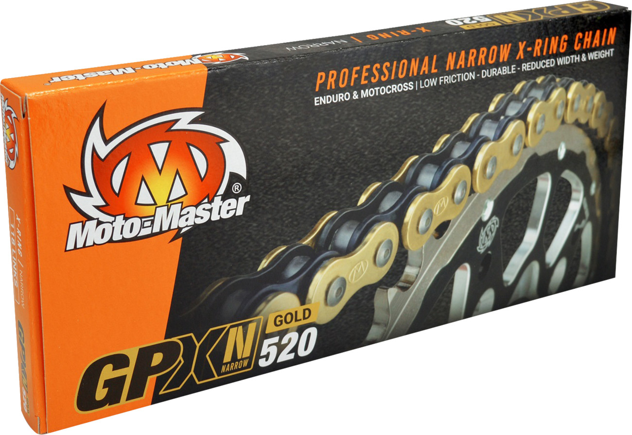 Moto-Master GPX-N 520 X-Ring Drive Chain 118 Links 652007