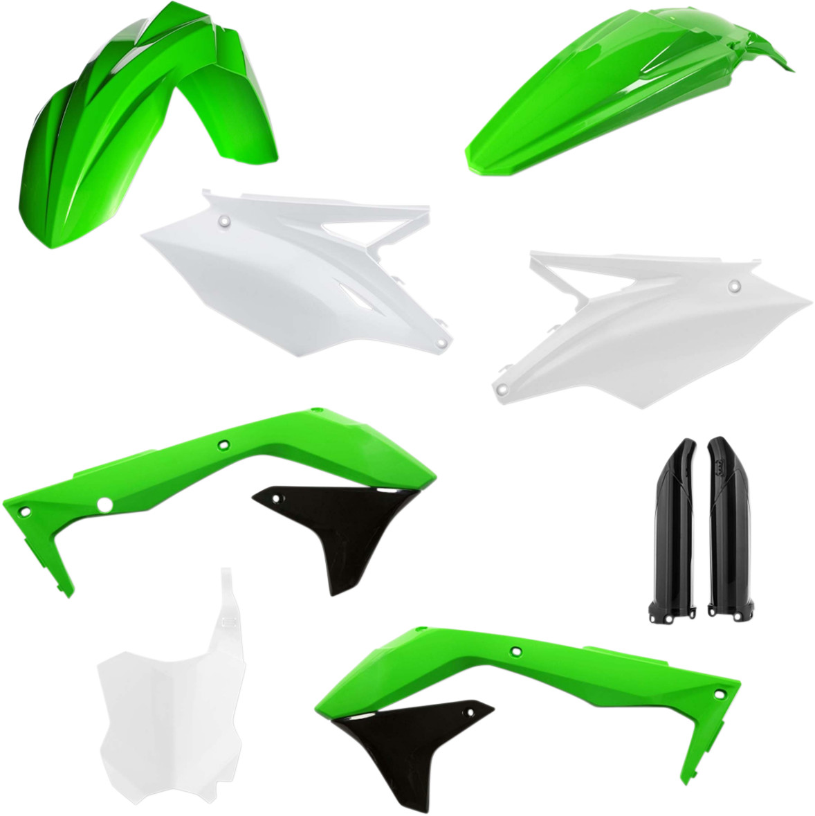Acerbis Full Plastic Kit Kawasaki KX450F 2016-2017