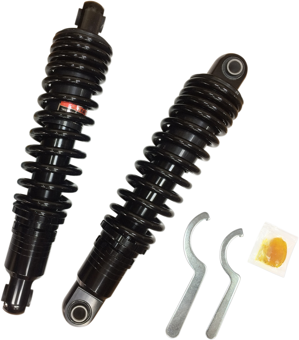 Drag specialties shocks Premium Ride-Height Adjustable Shocks - Black - Heavy Duty - 13" Harley Davidson
